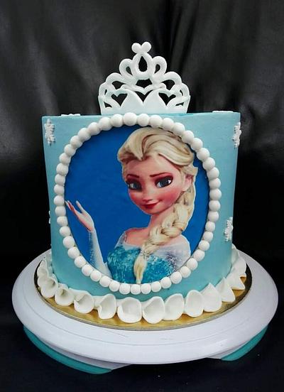 Elsa  - Cake by Danijela