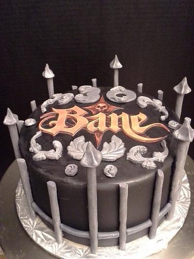 Haunted Castle inspired cake - Cake by Melissa Walsh