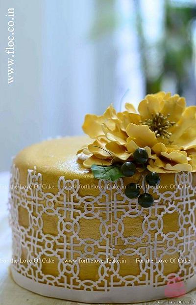 VINTAGE GOLD - Cake by FLOC