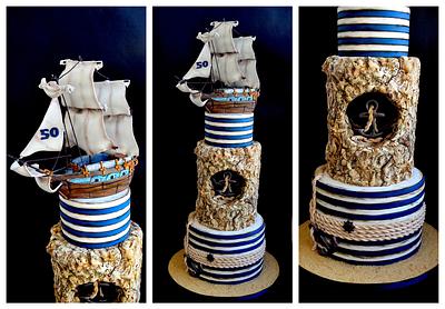 Nautical - Cake by Delice
