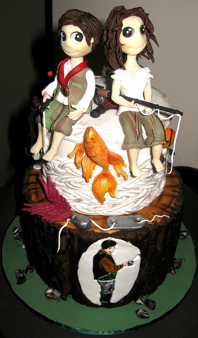fishing couple cake - Cake by Delice