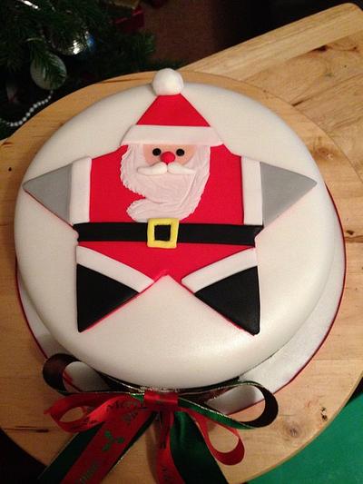 christmas cake - Cake by Donnajanecakes 
