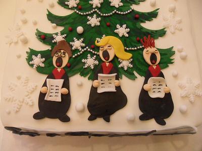 Christmas carol - Cake by Clara