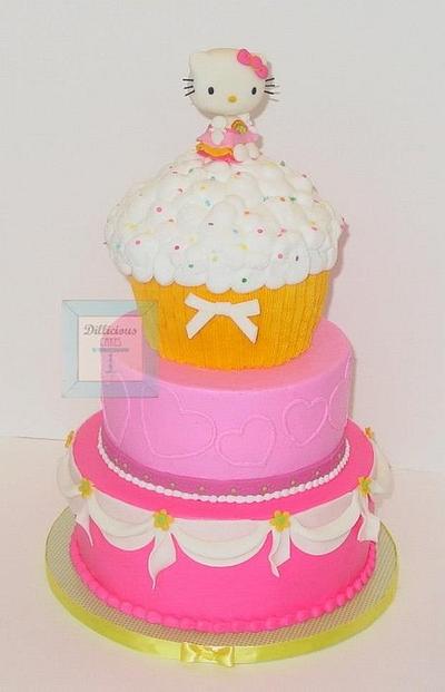 Memoree's Hello Kitty - Cake by Stephanie Dill