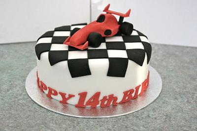 Formula 1 cake - Cake by Sweet_Tooth