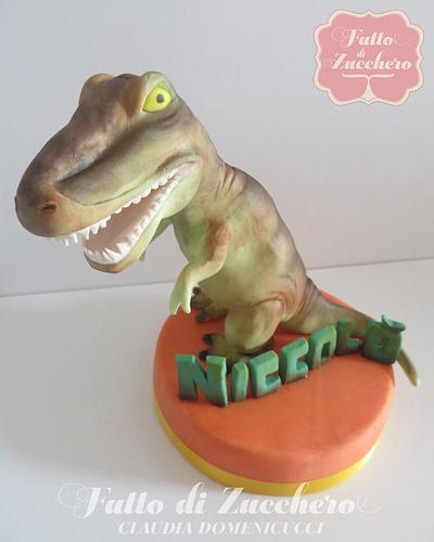 The Tyrannosaurus  - Cake by Fatto di Zucchero