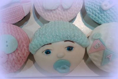 Baby Shower cupcakes  - Cake by Cathy Clynes