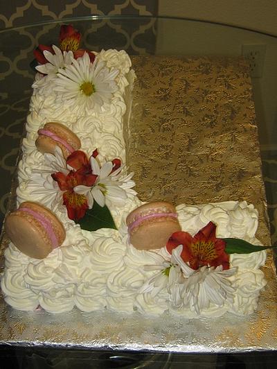 Cream Tart Cake - Cake by Cakeicer (Shirley)