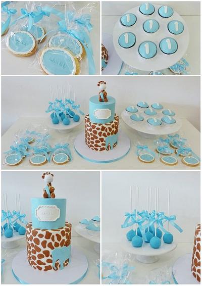 Baby jungle table - Cake by Margarida Abecassis