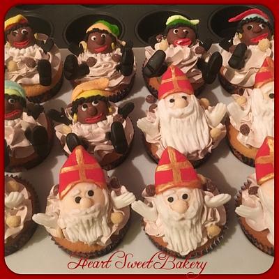 Sinterklaasfeest cupcakes - Cake by Heart