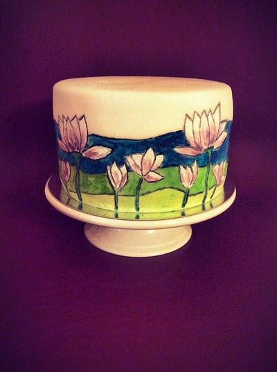 Quick stained glass cake - Cake by Dasa