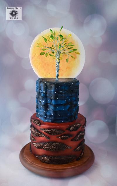 #SugarArt4Autism Collaboration Piece 2018  #TheStruggleIsReal - Cake by Shiny Ball Cakes & Creations (Rose)