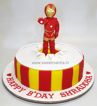 Iron man cake for wife - Cake by Sweet Mantra Customized cake studio Pune