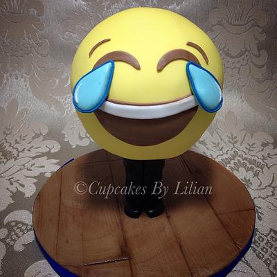 Emoji On Legs 😂 - Cake by Lilian Johnstone