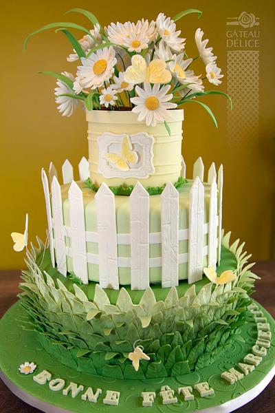 marguerite cake - Cake by Marie-Josée 