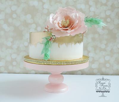 Simply Elegant - Cake by Joy Thompson at Sweet Treats by Joy