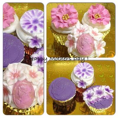 Mothers Day Cupcakes - Cake by Que's Cakes