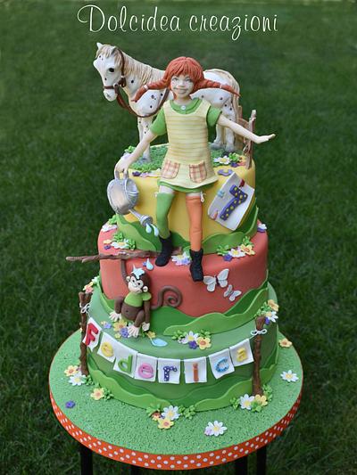 Pippi Longstocking cake - Cake by Dolcidea creazioni
