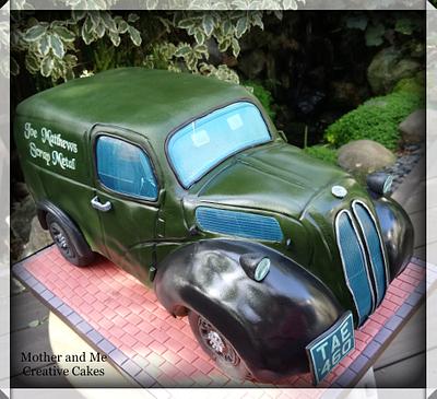 Ford Popular Van Cake - Cake by Mother and Me Creative Cakes