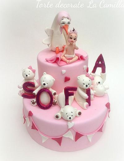 Welcome Sofia - Cake by  La Camilla 