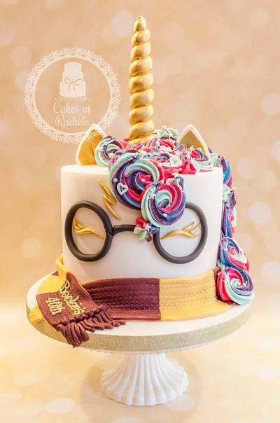 Harry Potter Unicorn Cake - Cake by CakesAtRachels