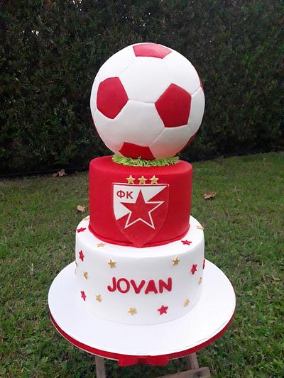 Football cake - Cake by Torte Panda