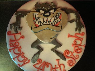 Tasmanian Devil  - Cake by Kelly Ellison