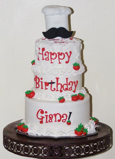 Pizza Party Birthday Cake - Cake by DaniellesSweetSide