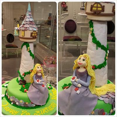 Tangled - Cake by Maya Delices