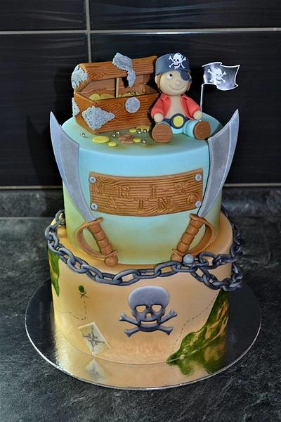pirates - Cake by Monika Bajanová
