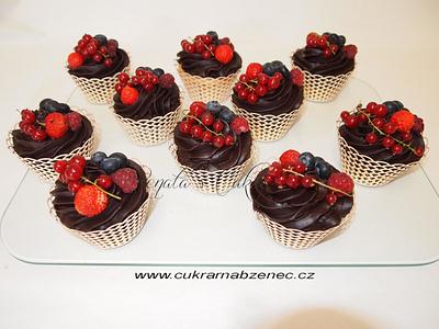Ganache muffins - Cake by Renata 