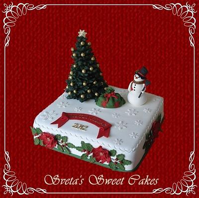 christmas cake - Cake by Sveta