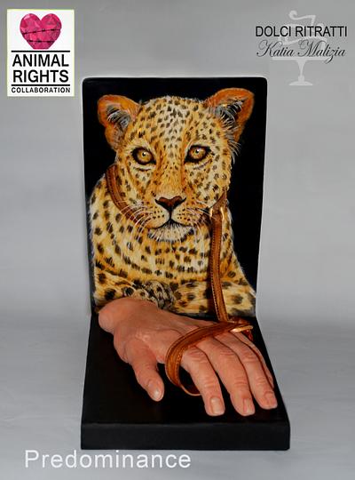 "Predominance" Animal Rights Cake Collaboration - Cake by Katia Malizia 