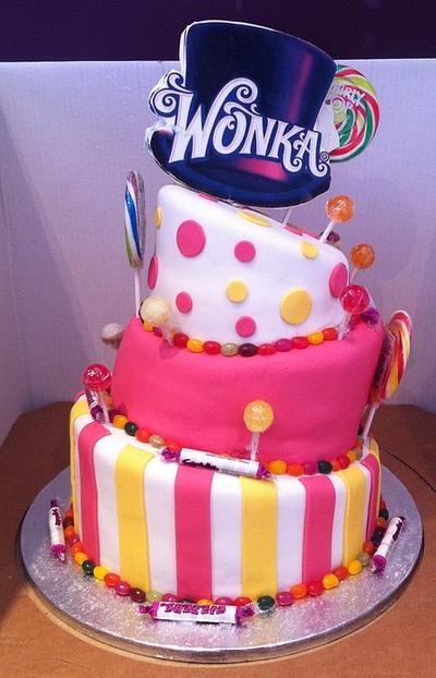 Wonky Wedding Cake - Cake by Kelly kusel