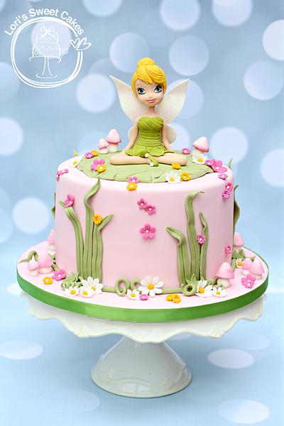 Tinkerbell  - Cake by Lori's Sweet Cakes