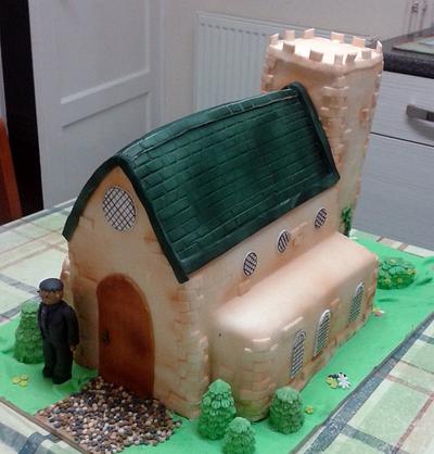 Church Cake - Cake by kimlinacakesandcraft