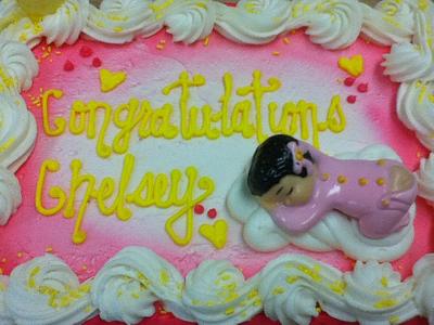 its a girl  - Cake by cakes by khandra