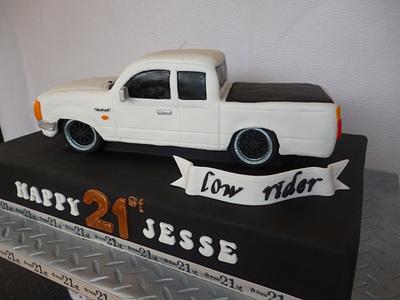 Ford Courier Vehicle 21st Cake - Cake by Hilz