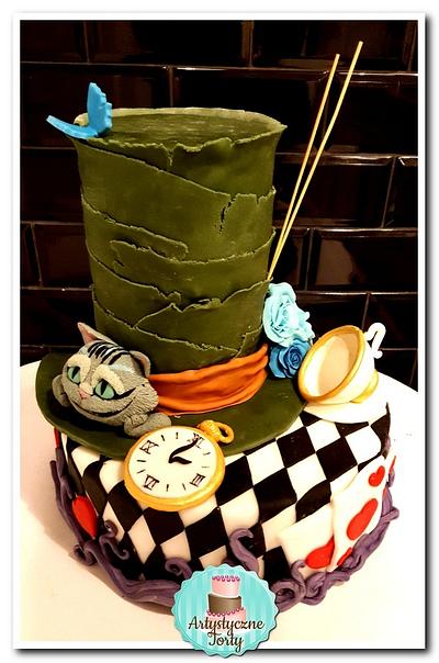 alice in wonderland cake - Cake by Artystyczne Torty