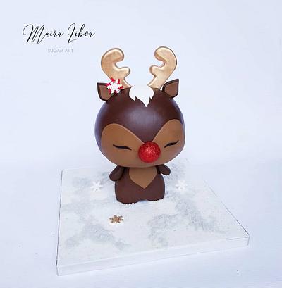 Reindeer - Cake by Maira Liboa