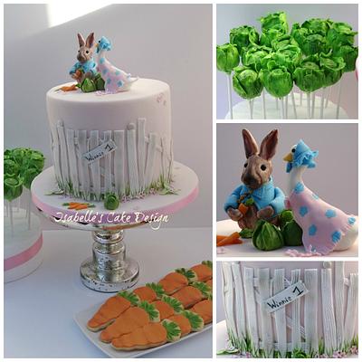 Beatrix Potter First Birthday - Cake by The Rosehip Bakery