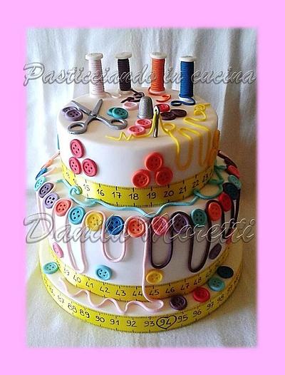 Torta Cucito - Sewing Cake - Cake by Danila Moretti
