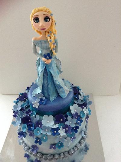 Elsa In Spring - Cake by Dolce Sorpresa