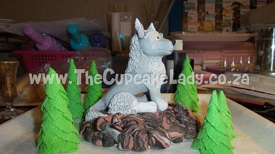 A Wolf in the Wood - Cake by Angel, The Cupcake Lady