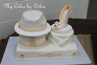 A Couples Cake - Cake by Debra