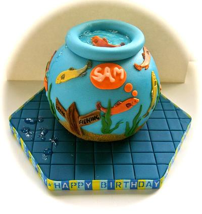 Fish cake - Cake by Vanessa 