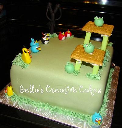 Angry Birds Cake - Cake by Bela