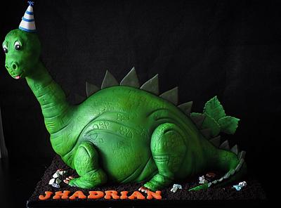 Dinosaur Theme Cake - Cake by Phey