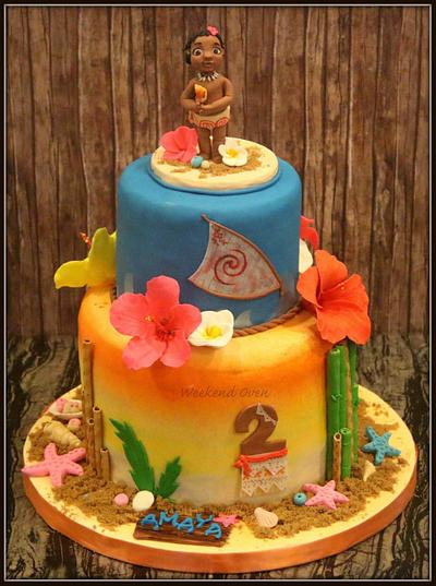 Moana..!!! - Cake by Weekend Oven by Leena