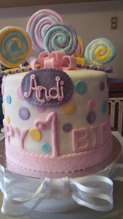 Candyland Theme Cake - Cake by Li'l Cakes and More